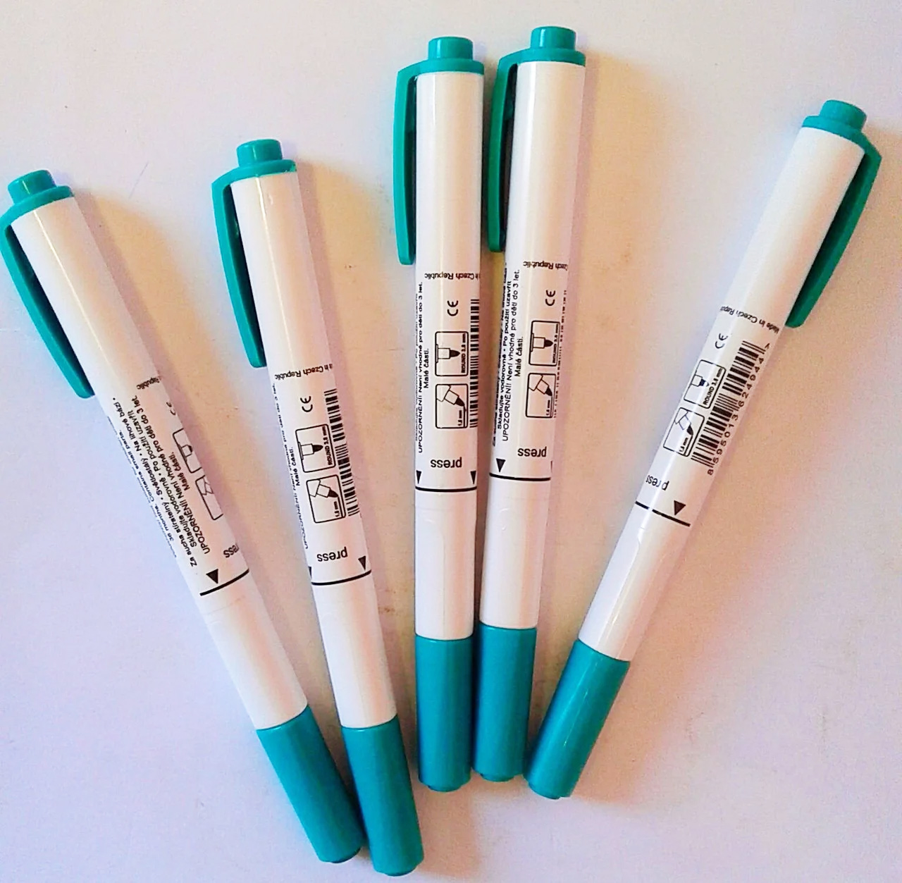 Маркер для дощок, BOARD, кругле вістря 1-2мм., зелен. Centropen - фото 7