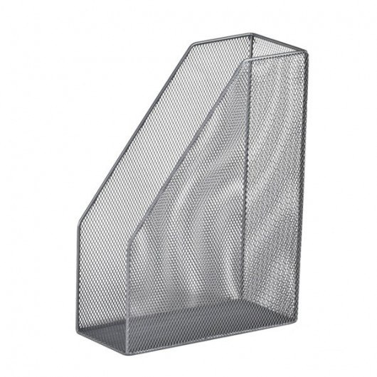 Лоток вертикальный металлический, серебр. BuroMax - фото 4