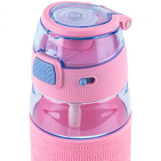 Бутылочка для воды, 600 мл, голубо-розовая Kite - фото 9
