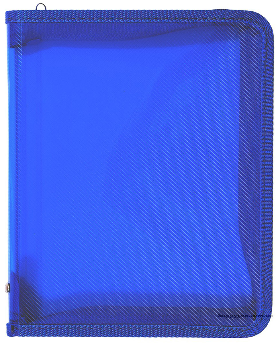 Папка на блискавці, B5, 30мм., напівпрозора, рифлена, асорті NORMA - фото 8