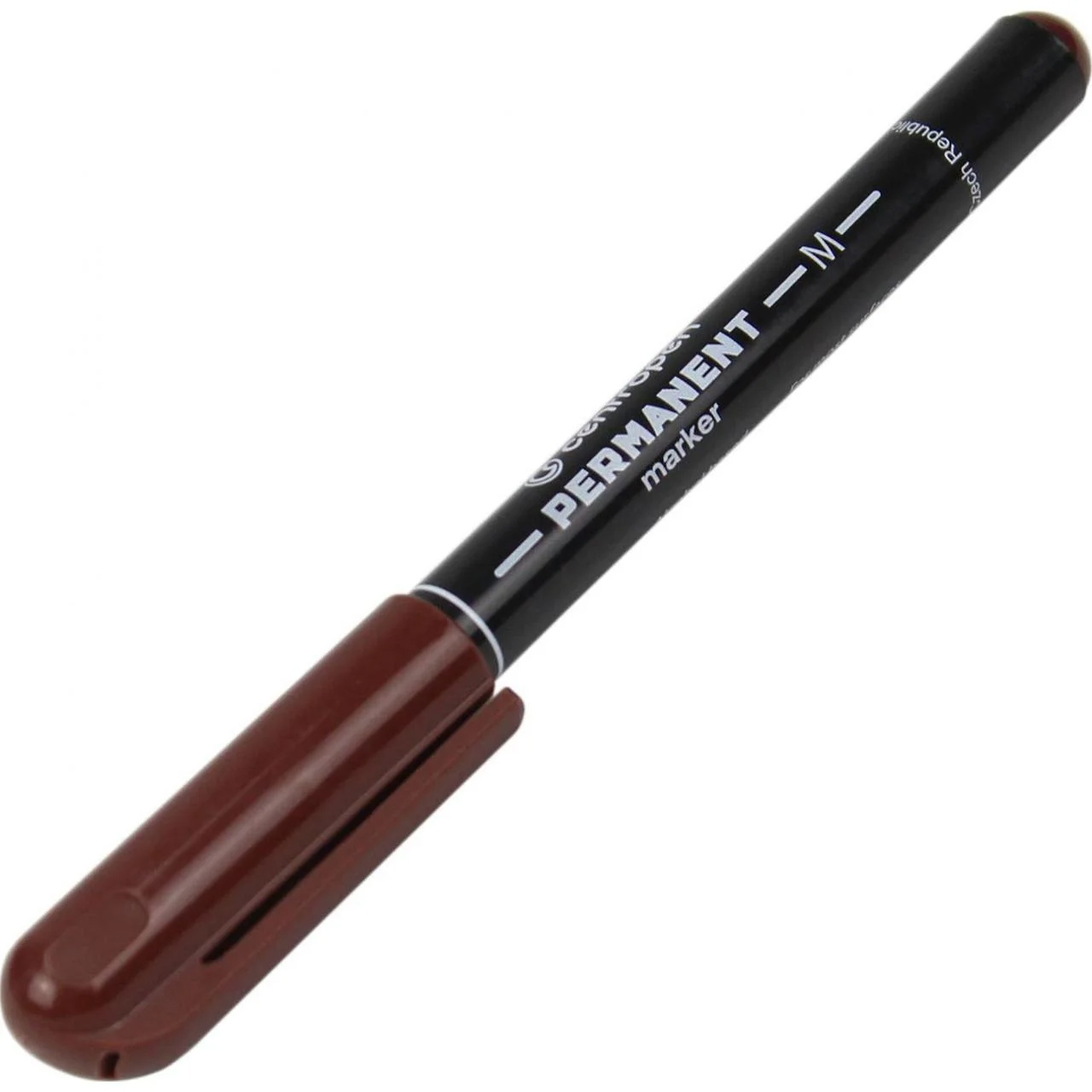 Маркер перманентний, круглий накінечник 1мм. (М), 2846, коричн. Centropen - фото 7