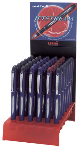 Ролер Jetstream 0.7мм., корпус син., ст. чорн. Uni - фото 7