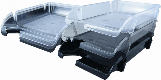 Лоток горизонтальный, черный D4003 Axent - фото 6