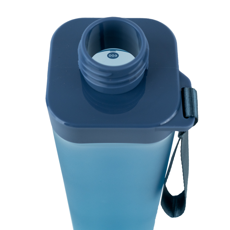 Пляшечка для води квадратна, 700 мл, синя Kite - фото 11