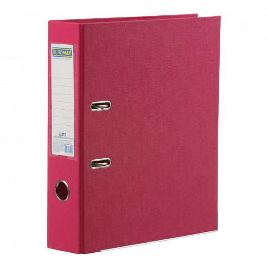 Реєстратор 7см. А4 (PP двостороннє покриття) ELITE, рожев. BuroMax - фото 6