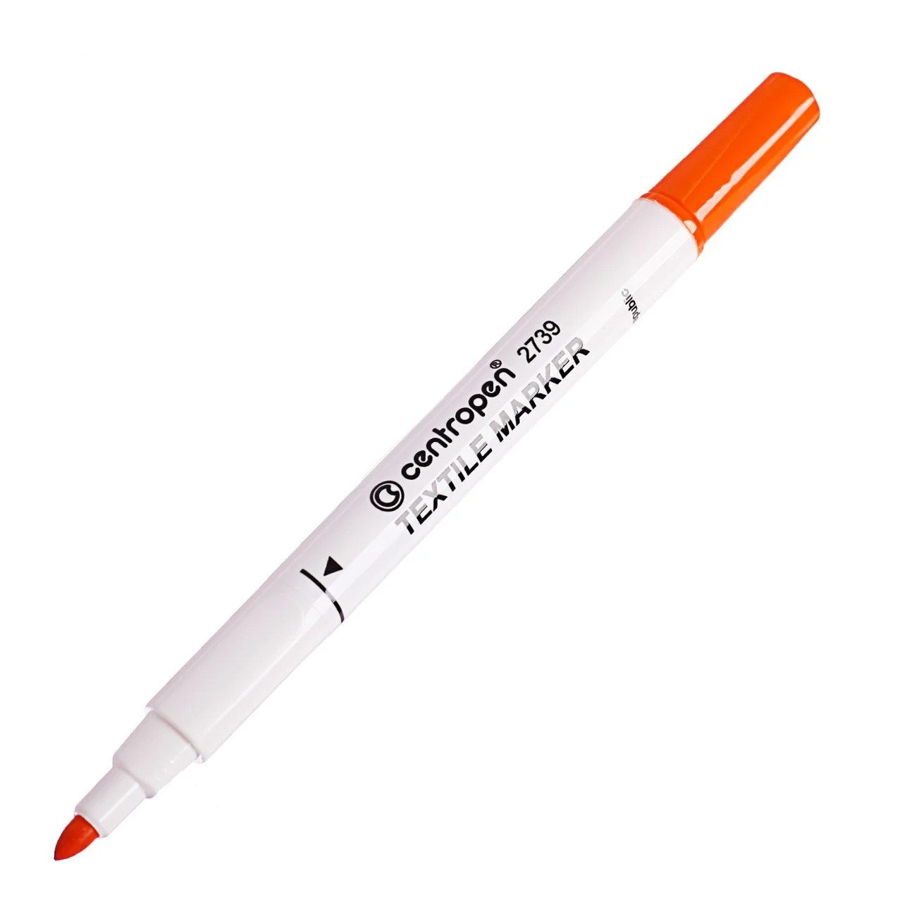 Маркер для тканини 2739, круглий наконечник 2мм., помар. Centropen - фото 7