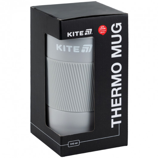 Термокружка 510 мл, сіра Kite - фото 9