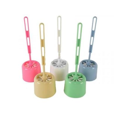 Ерш для туалета с подставкой, пластик. белый бел. Pasterski - фото 2