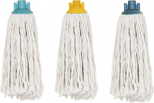 Насадка змінна для швабри, мотузкова бавовняна, 250гр., довжина мотузок 27см. Мій Дім - фото 5