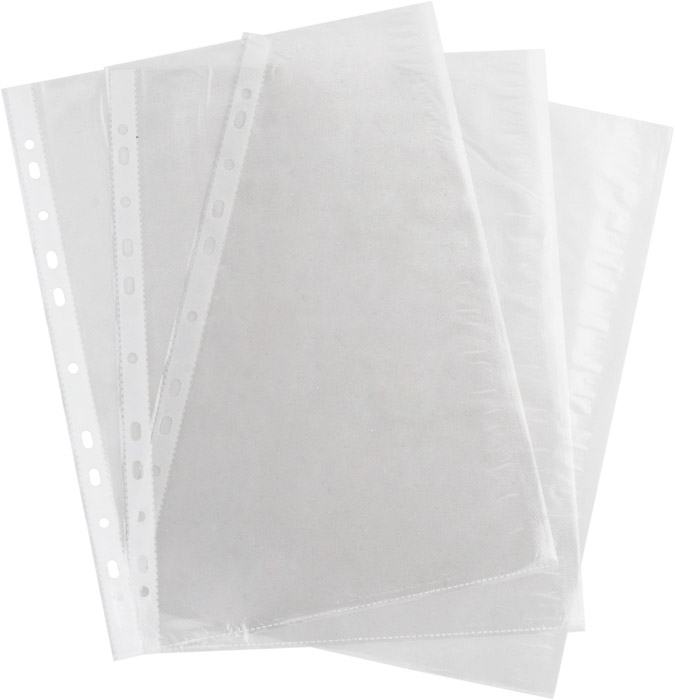 Файл глянцевый А4+, 30мкм., верхний разрез, 100шт./уп. BuroMax - фото 3