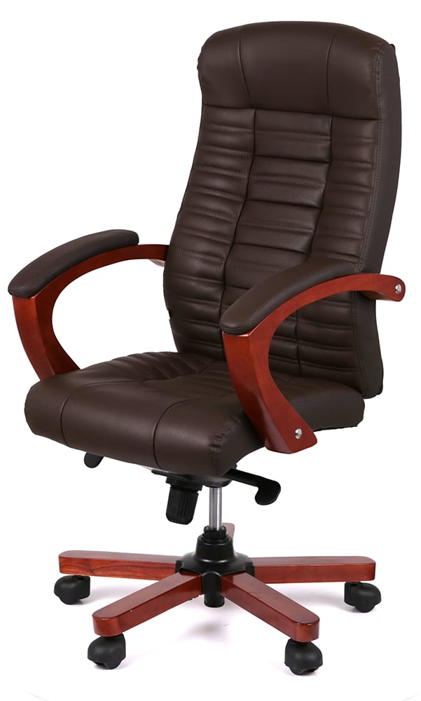 Крісло Атлант EX MB, (Шкіра LC) коричн. АКЛАС - фото 28