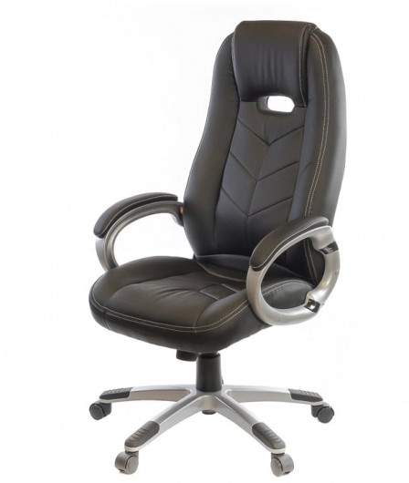 Крісло для керівника Брук PL TILT, чорн. АКЛАС - фото 2