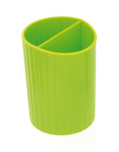 Підставка для ручок на 2 відділення, пластикова, салат. ZiBi - фото 7