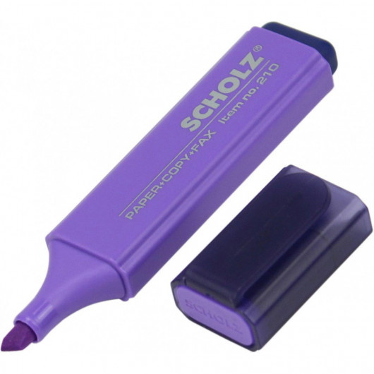 Маркер текстовый 210, 1-5мм., фиолет. Scholz - фото 4