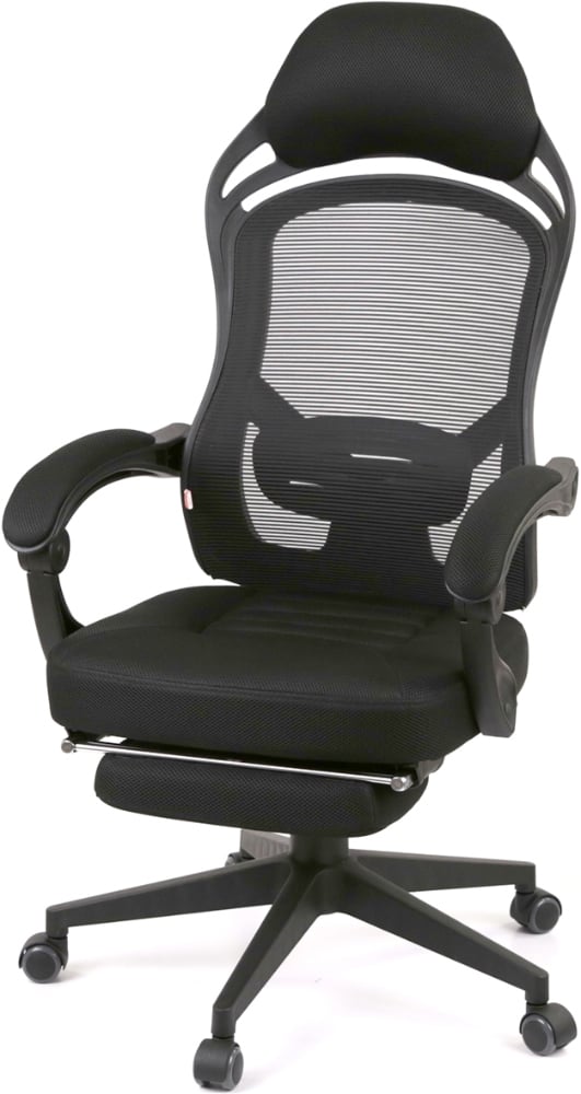 Кресло для персонала Мердок PL RL, черн. АКЛАС - фото 41