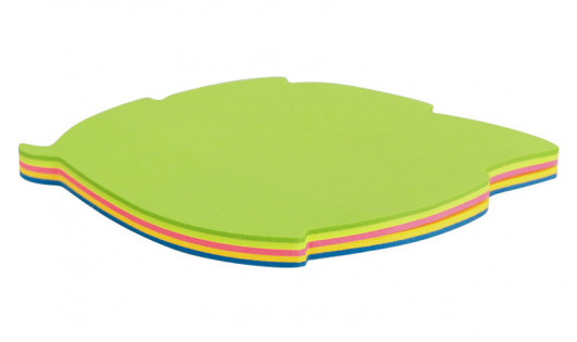 Блок паперу з клейким шаром  70*70мм.*50л., Листок, асорті Axent - фото 9