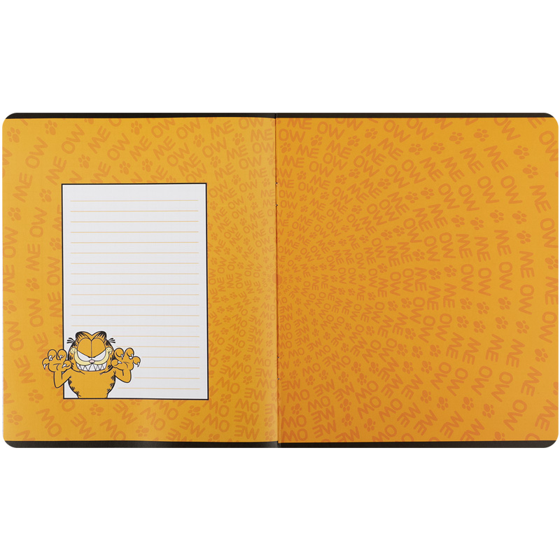 Тетрадь 24 лист., кл., УФ лак объёмный + софт тач, Garfield (GF25-238) Kite - фото 22