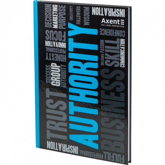 Книга обліку 80арк., А4, Colors, тверда обкладинка, клітинка, блакит. Axent - фото 5