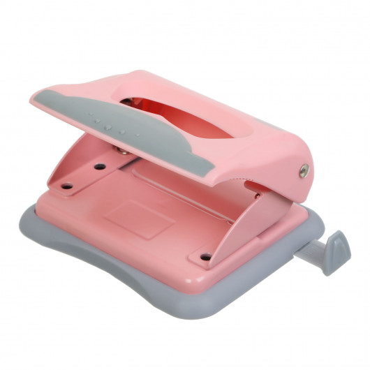 Діркопробивач на 2 отвори, до 20 аркушів BM.4020 PASTEL, рожев. BuroMax - фото 4