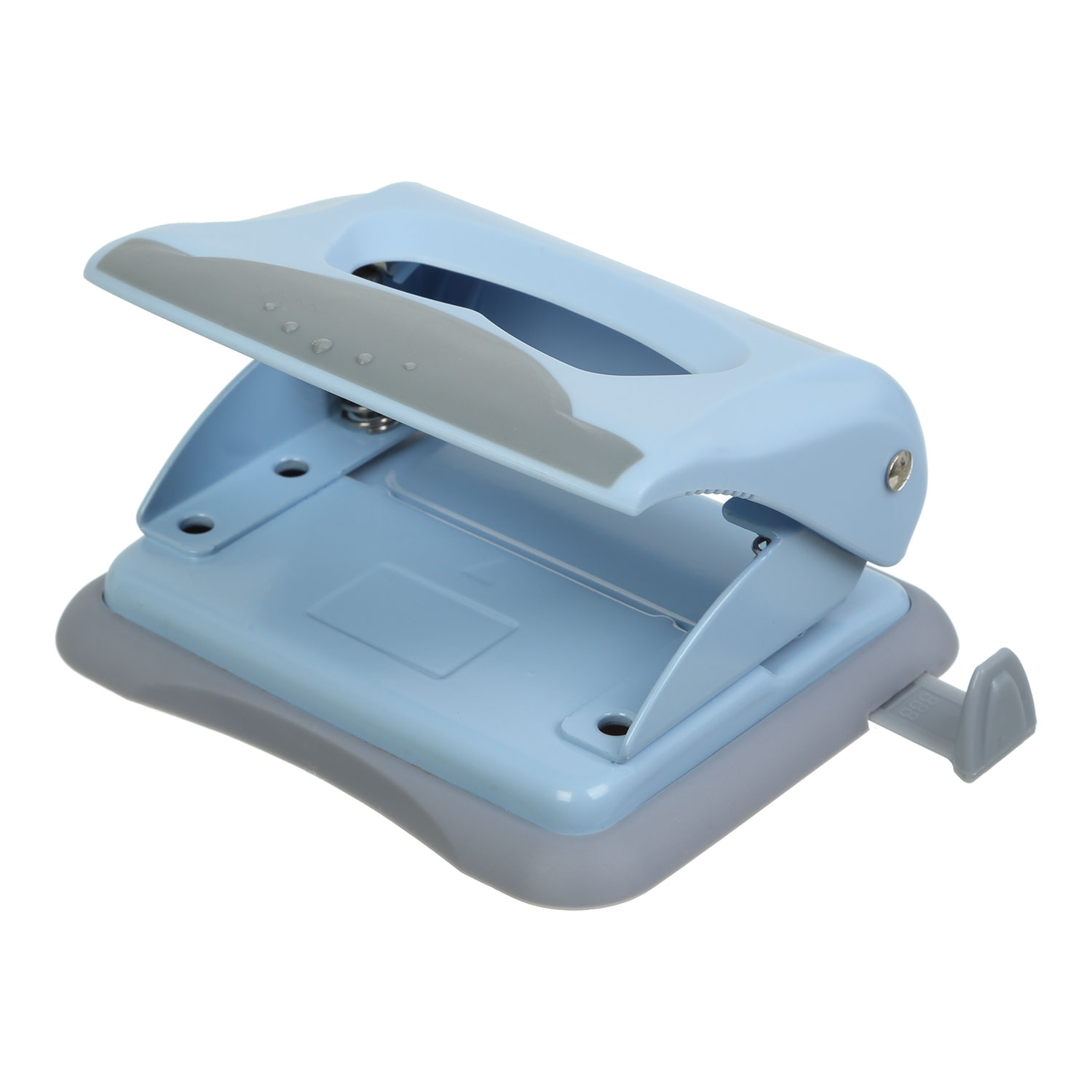 Діркопробивач на 2 отвори, до 20 аркушів BM.4020 PASTEL, блакит. BuroMax - фото 4