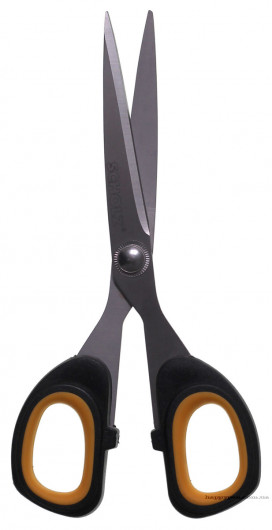 Ножницы 18см., прорезиненные ручки и утолщенные лезвия с титановым покрытием Scholz - фото 4