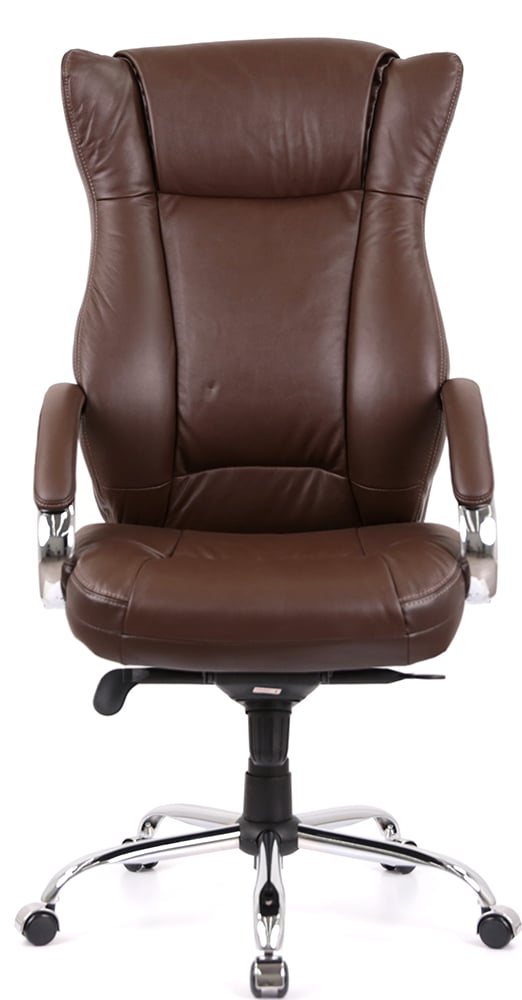 Крісло для керівника Бадалона CH MB (Шкіра LC-K), коричн. АКЛАС - фото 21