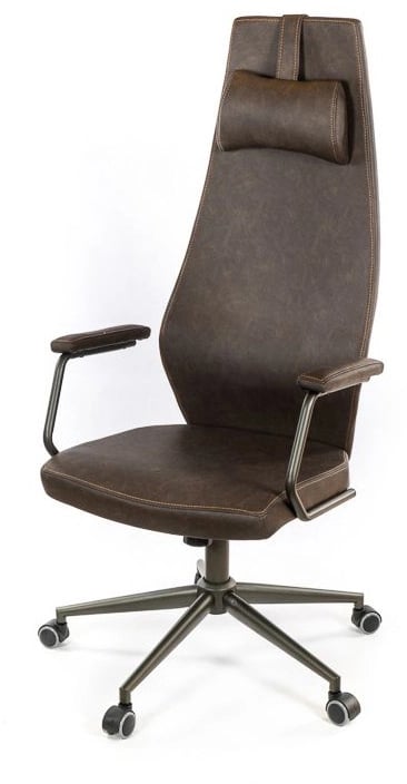 Кресло для персонала Ронин CH TILT, темно-корич. АКЛАС - фото 16