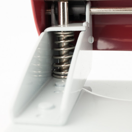 Дырокол на 2 отверстия, до 40 листов Exakt-2, металлический, красн. Axent - фото 5