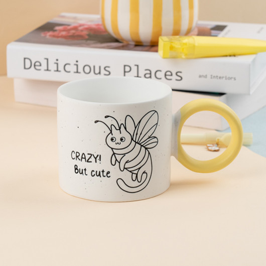 Чашка 370 мл Crazy cat (K25-220-5) Kite - фото 5