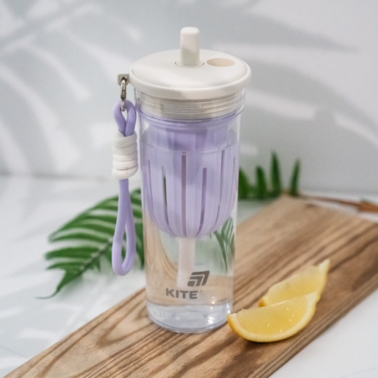 Стакан для воды, 650 мл, бело-лиловый Kite - фото 10