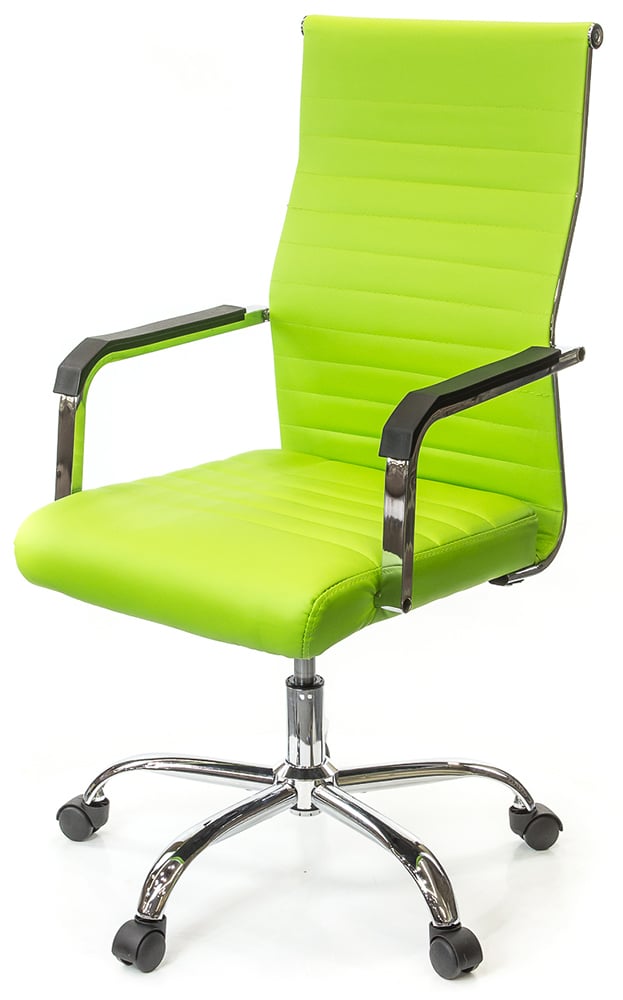 Кресло для персонала Кап FX СН TILT (PU lime green), салат. АКЛАС - фото 13