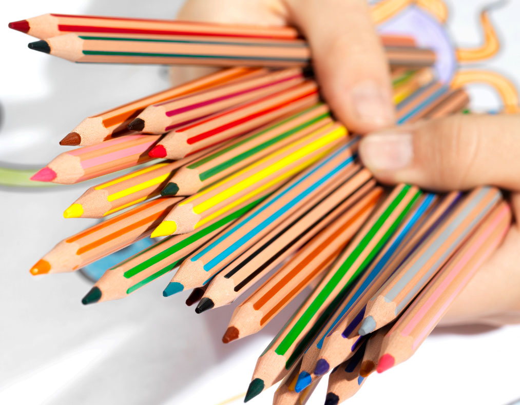 Карандаши цветные, 24цв., Evolution Stripes Bic - фото 4