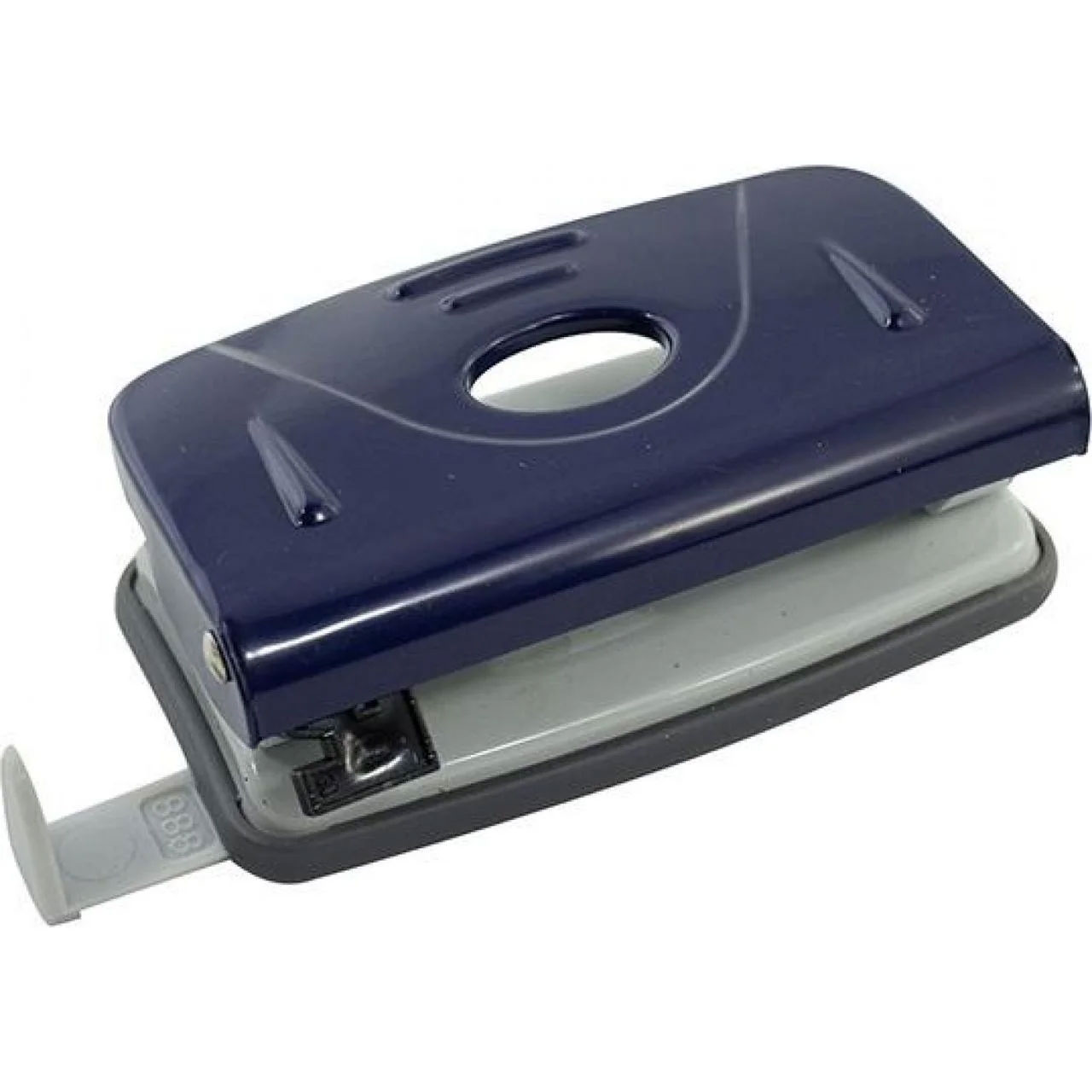 Діркопробивач на 2 отвори, до 10 аркушів (4344), металевий, син. NORMA — фото 3