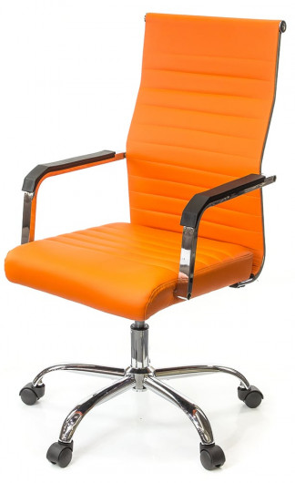 Кресло для персонала Кап FX СН TILT, оранж. АКЛАС - фото 13