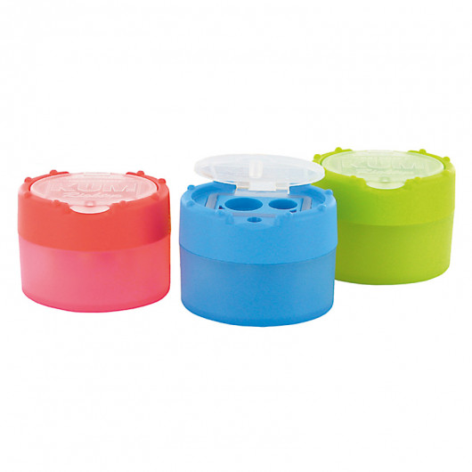 Точилка пластиковая с контейнером 