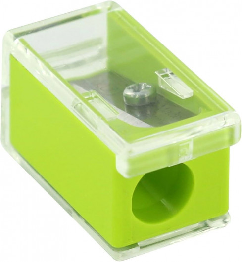 Точилка пластиковая с контейнером 