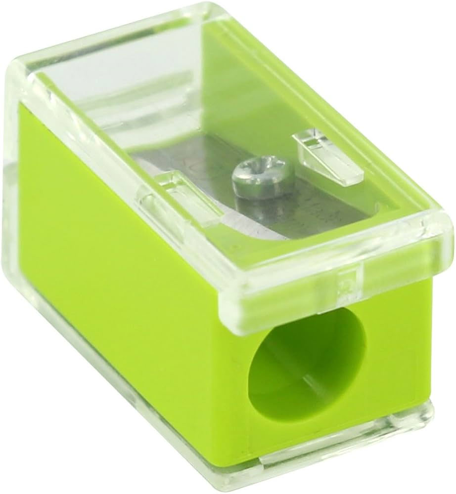 Точилка пластиковая с контейнером 