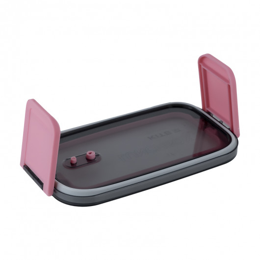 Ланчбокс двойной с наполнением 1400 мл, розовый Kite - фото 6