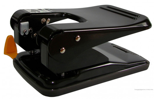 Дырокол большой, на 2 отверстия, до 50 листов (4351), металлический, с механизмом уменьшения усилий  Scholz - фото 4