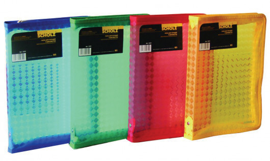 Папка-конверт на молнии В5, ассорт. Scholz - фото 3