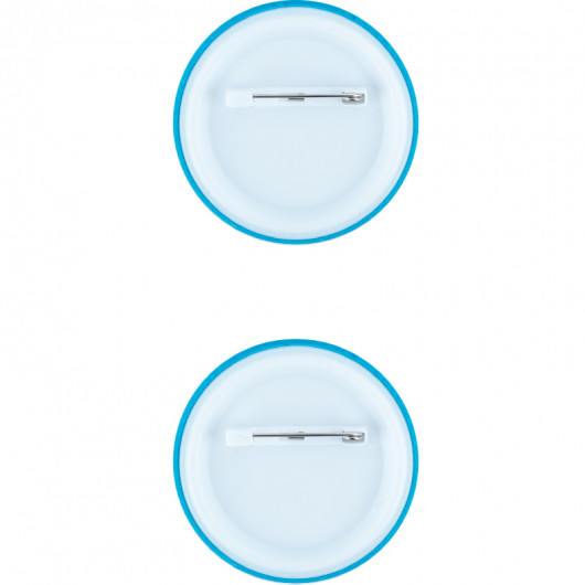 Набор значков светоотражающих, голубые Kite - фото 4