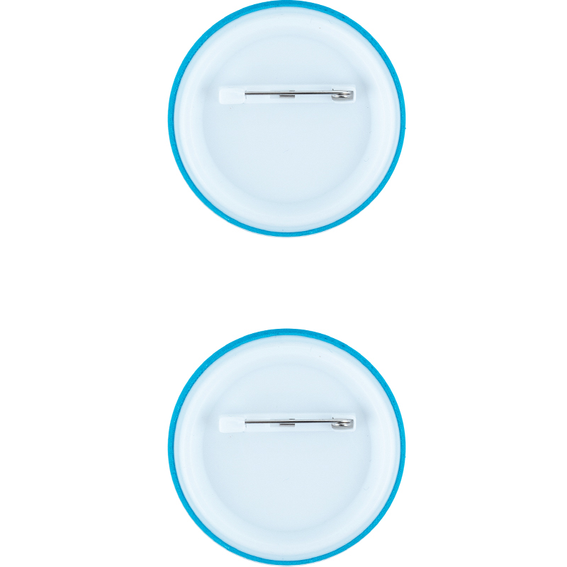 Набор значков светоотражающих, голубые Kite - фото 4