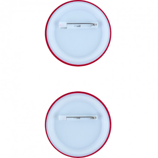 Набор значков светоотражающих, малиновые Kite - фото 4