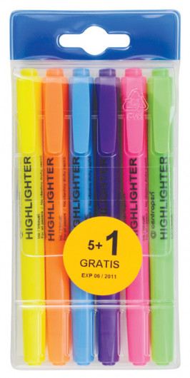 Маркер текстовый Fax 8722, 1-4мм., оранж. Centropen - фото 6