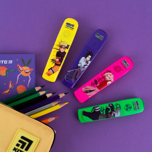 Маркер Highlighter, набір з 4-х кол., Naruto Kite - фото 5