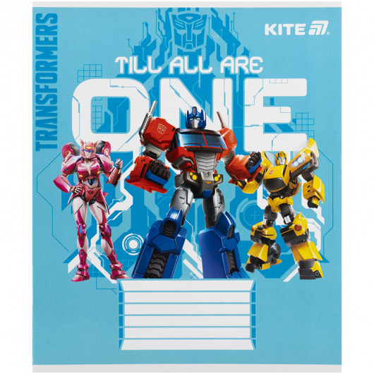 Зошит 12 арк., кос., гібр. лак + УФ лак, Transformers (TF25-235) Kite - фото 11