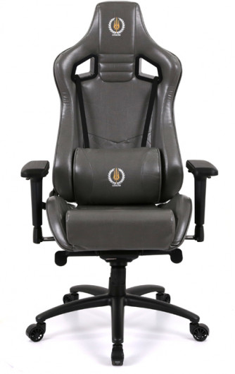 Кресло геймерское Ретчет PL MB (PU grey) серый АКЛАС - фото 17