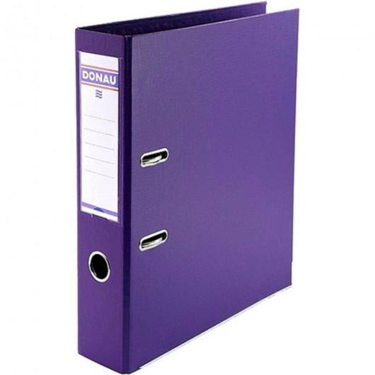 Регистратор 7,5см. А4 (PP), Master, фиолет. DONAU - фото 4