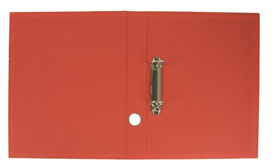 Папка А4, 40мм., 2кольца, красн. BuroMax - фото 4