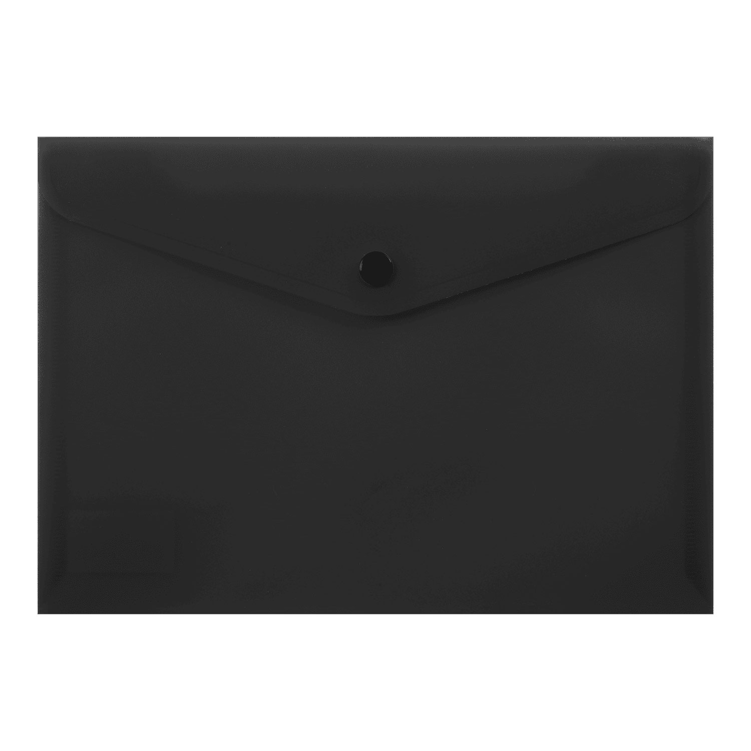 Папка-конверт на кнопке А5, не прозр., черн. BuroMax - фото 2